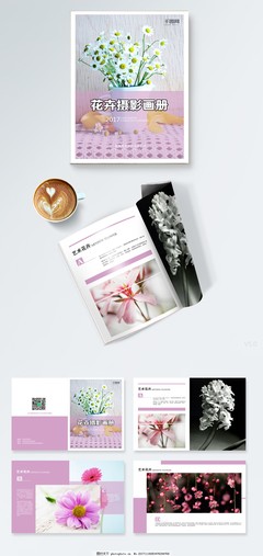 生命的简约美学 花卉摄影与苗木种植的艺术画册